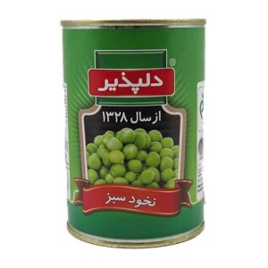 دلپذیر کنسرو نخود فرنگی 420 گ