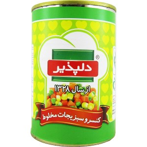 کنسرو سبزیجات دلپذیر