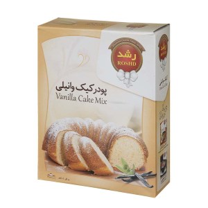 رشد پودر کیک وانیلی 500 گ