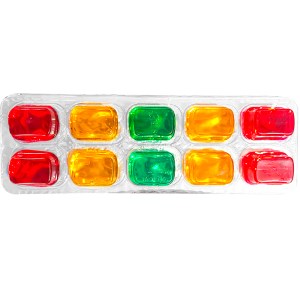 زله ورقه ای مکعبی