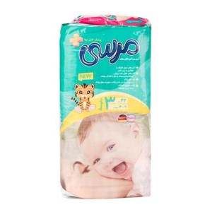 پوشک بچه متوسط مرسی