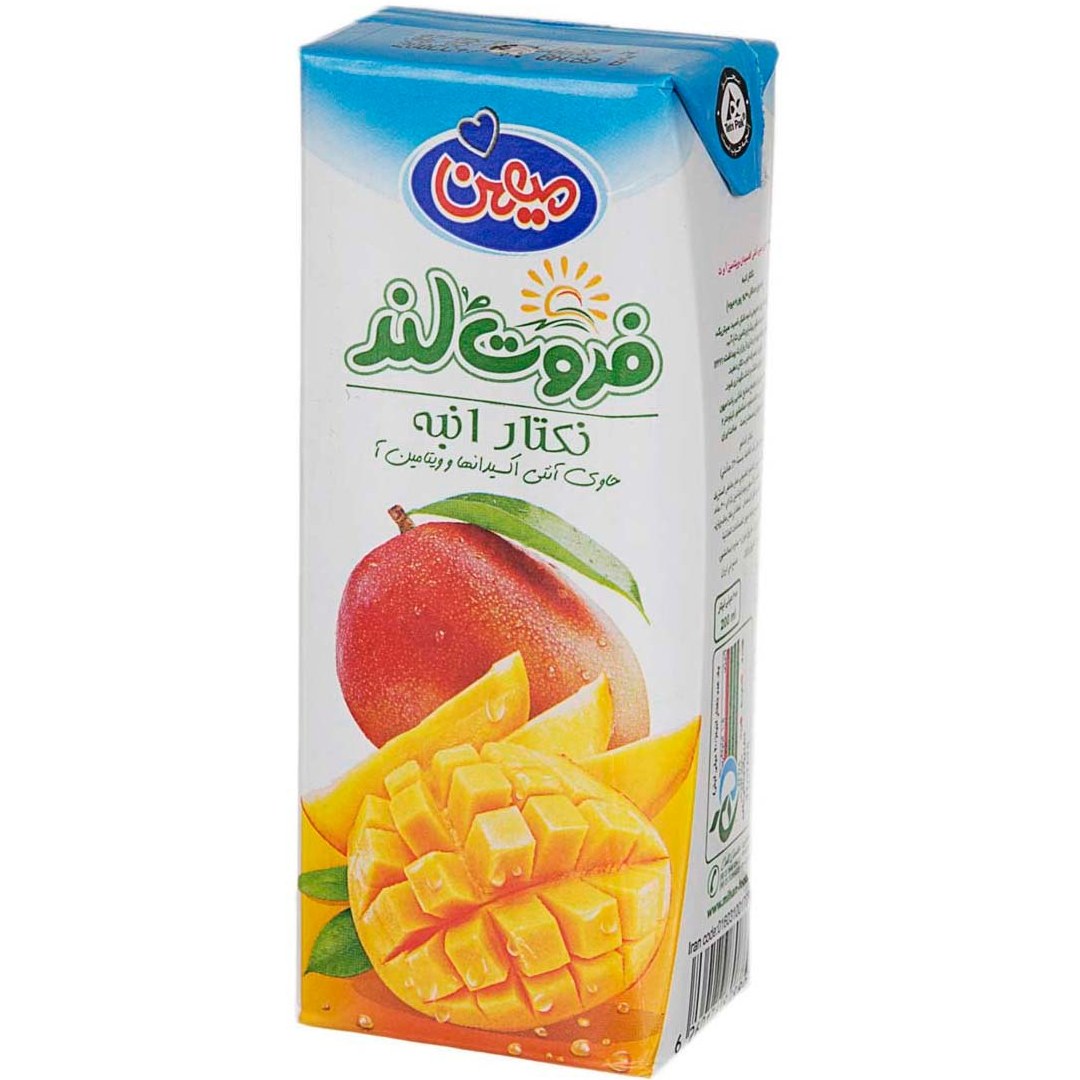 میهن فروت لند آبمیوه انبه 200