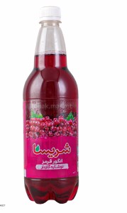 شریسا نوشابه گازدار انگور قرمز 1 لیتر