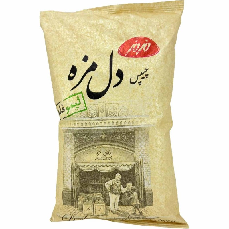 مزمز چیپس لیمو و فلفل دل مزه