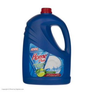 مایع ظرفشویی با آبکشی آسان لیمو 3750گرمی هوم پلاس