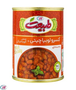 کنسرو لوبیا چیتی 380طبیعت