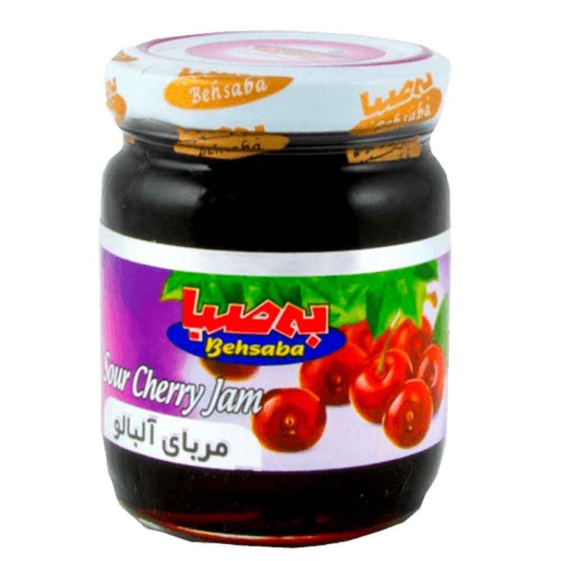 مربا آلبالو 190 گ به صبا
