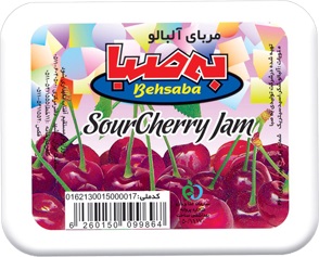 مربا آلبالو تکنفره به صبا