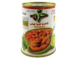 کنسرو لوبیا 380 گ خرم