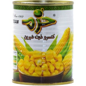 کنسرو ذرت 380 گ خرم