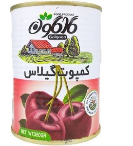 کمپوت گیلاس گلگون