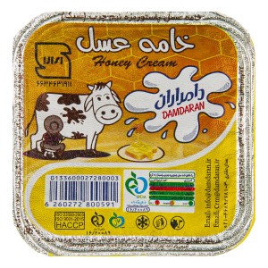 خامه عسلی دامداران 100 گرم