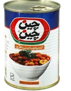 کنسرو لوبیا قارچ چین چین