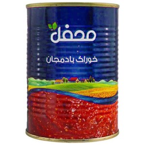 کنسرو خوراک بادمجان 380 محفل