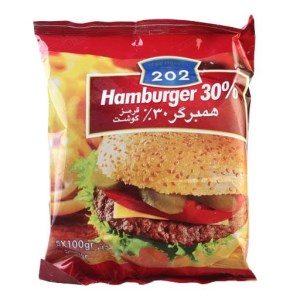 همبر معمولی 30 درصد 202