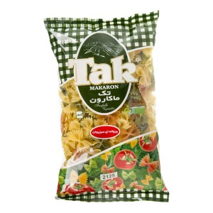 تک ماکارون پروانه سبزیجات 500گرمی