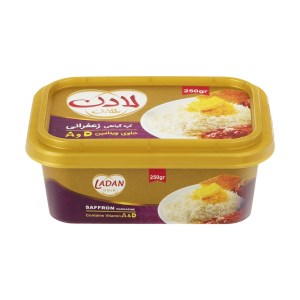 کره گیاهی زعفرانی 250 لادن طلایی