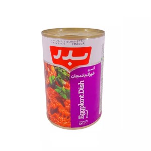 کنسرو خوراک بادمجان بدر جدید
