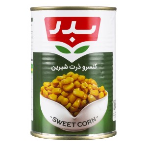 کنسروذرت شیرین بدر