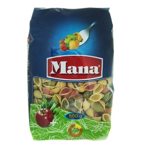 ماکارونی فرمی گوش ماهی سبزیجات مانا