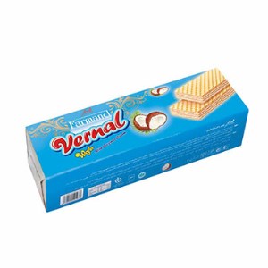 ورنال ویفر خانواده نارگیل 165گرم