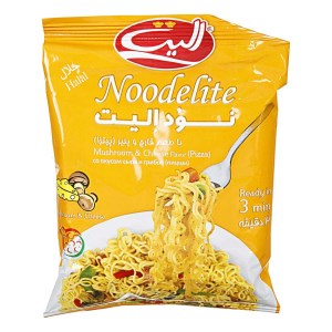 نودالیت با طعم قارچ و پنیر (پیتزا)