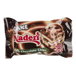 کیک اسفنجی چیپس شکلاتی نادری