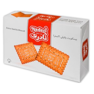 نادری بیسکوئیت وانیلی 50 گ