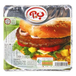 همبرگر90 درصد ب آ