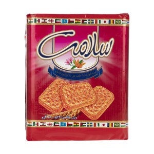 بیسکوییت شیرمال هل و کنجد 1/2 سلامت