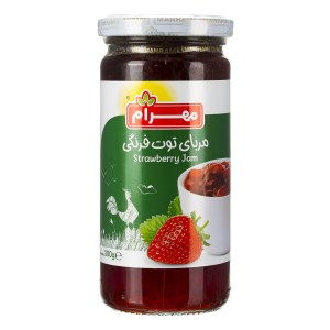 مربا توت فرنگی 300 گ مهرام
