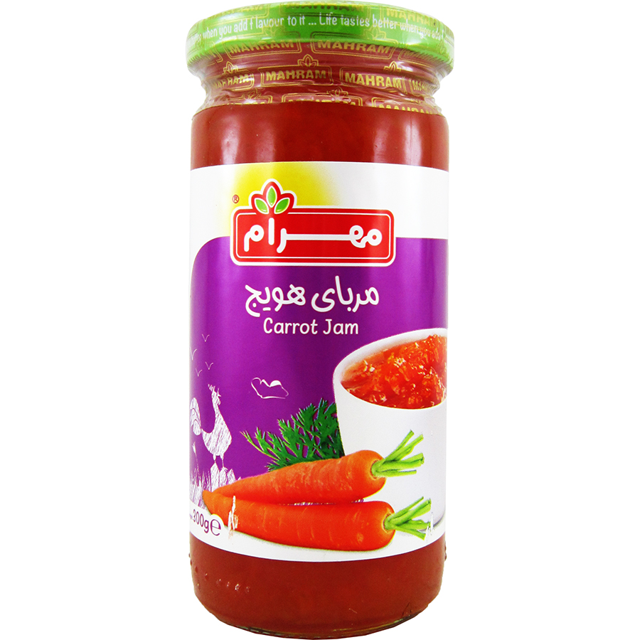 مربا هویج 300 گ مهرام