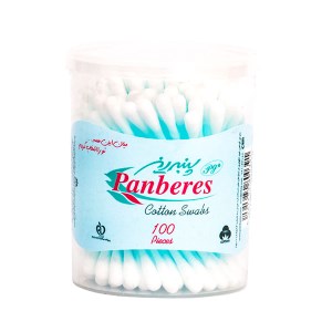 پنبه ریز گوش پاک کن لیوانی 100 عددی