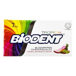 آدامس بدون شکر استوایی بایودنت