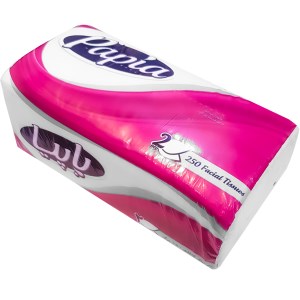 دستمال کاغذی 250 برگ 2لا پاپیا