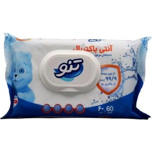 دستمال مرطوب معطر تنو